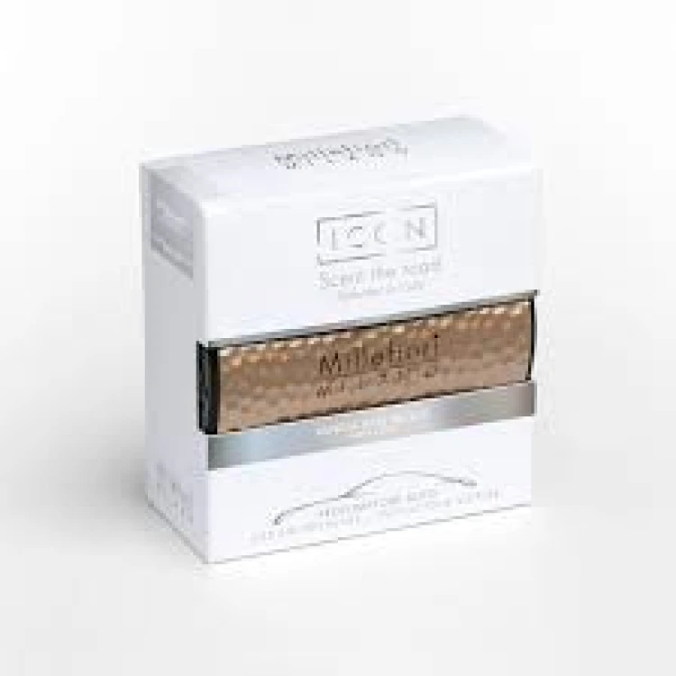 CAR AIR FRESHENER ICON METAL SHADES 84 - VANILLA & WOOD