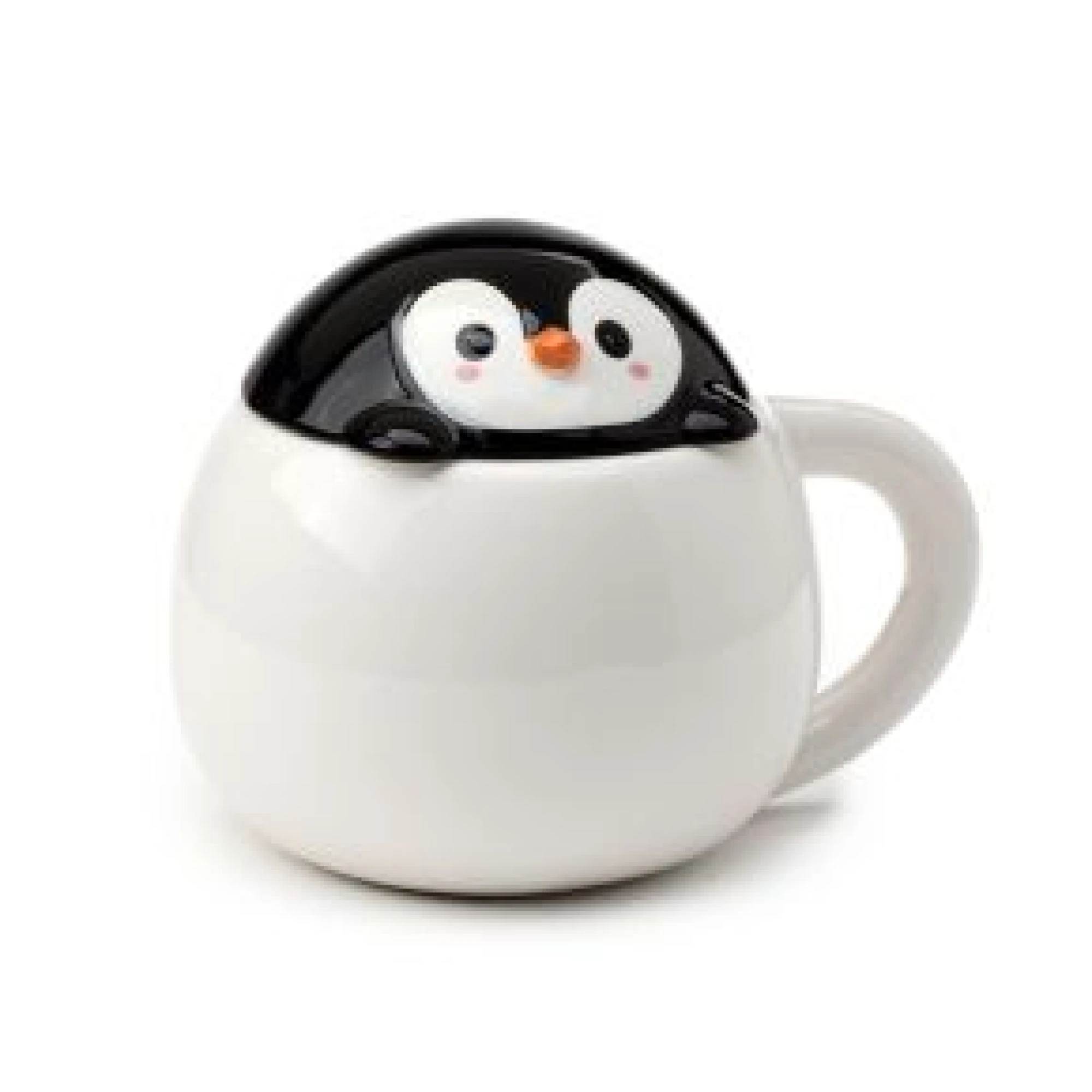 MUG PENGUIN WITH LID