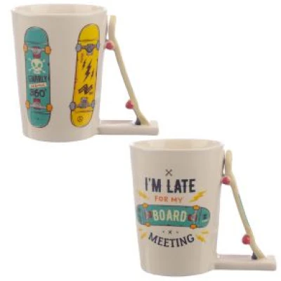 SKATEBOARD HUNDLE  MUG
