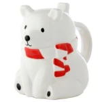 UPSIDE DOWN MUG POLAR BEAR
