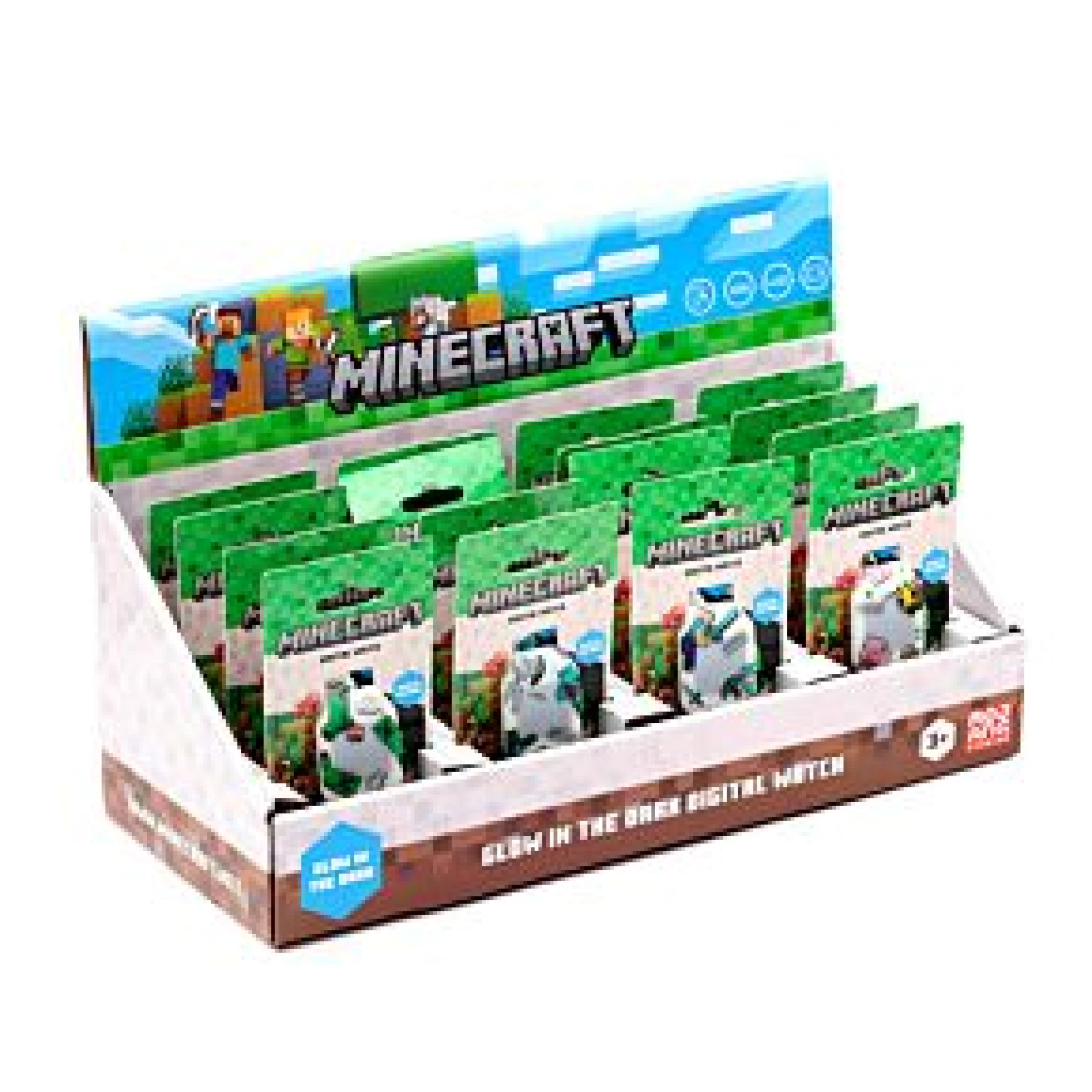 MINECRAFT GLOW IN DARK SILLICONE DIGITAL