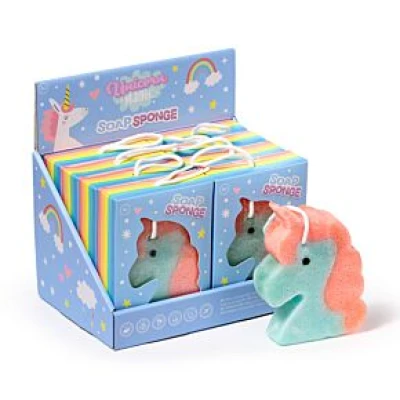 UNICORN MAGIC SHAPED SOAP SPONGE