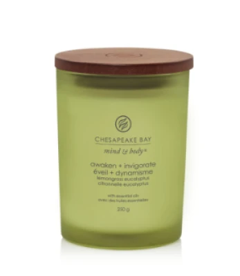 MEDIUM TUMBLER 250gr LEMONGRASS EUCALYPTUS