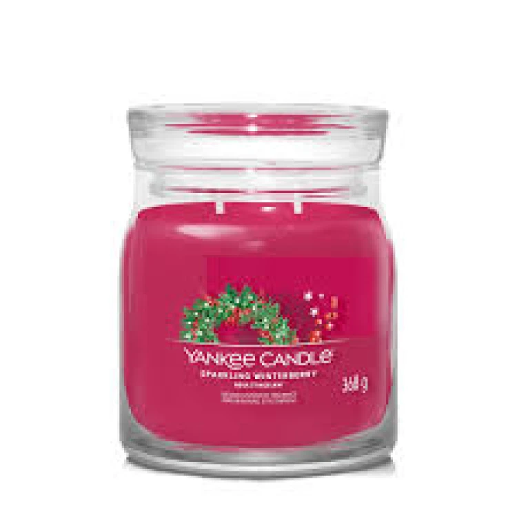 YC SIGNATURE MEDIUM JAR SPARKLING WINTERBERRY