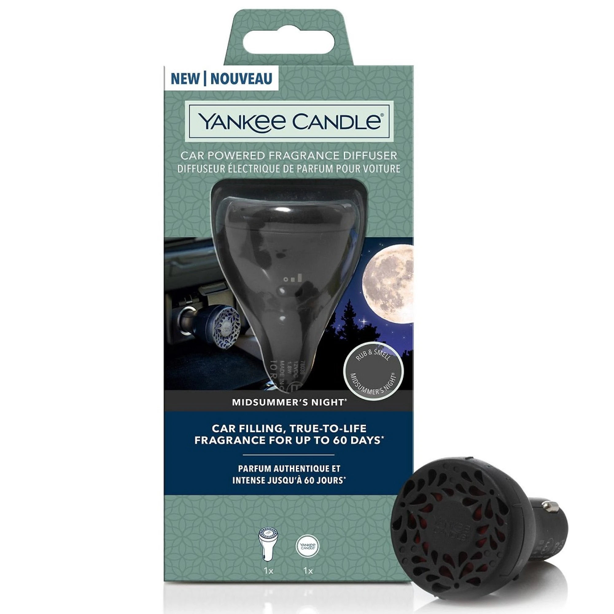 CAR POWERED FRAGARANCE DIFFUSER MIDSUMMERS NIGHT