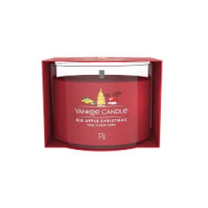 YC FILLED VOTIVE BIG APPLE CHRISTMAS