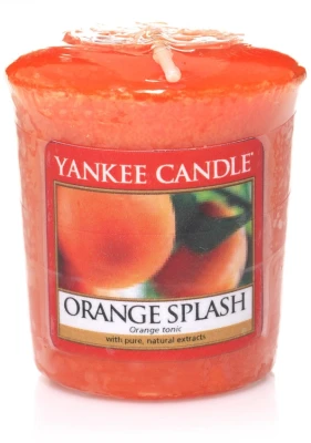 VOTIVE ORANGE SPLASH