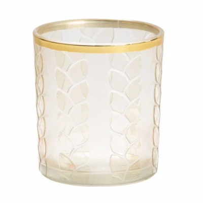MAIZE VOTIVE HOLDER BEIGE