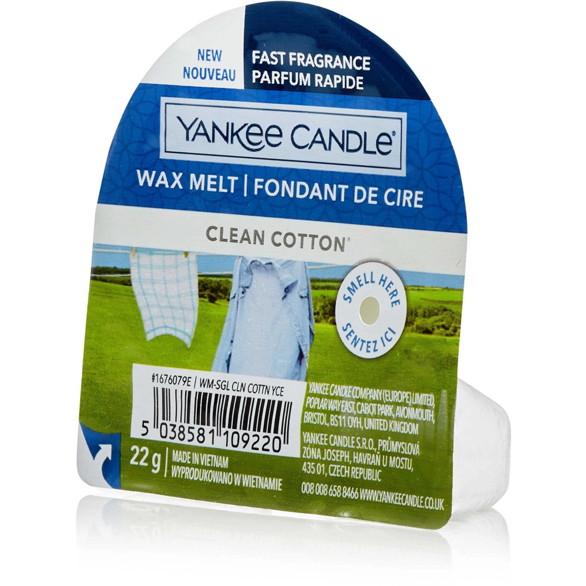 Clean Cotton New wax melt