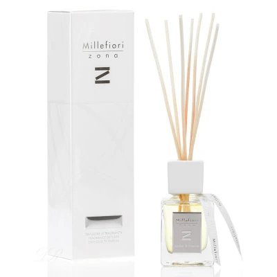 Millefiori Zona Reed Diffuser Amber and Incense 100 ml