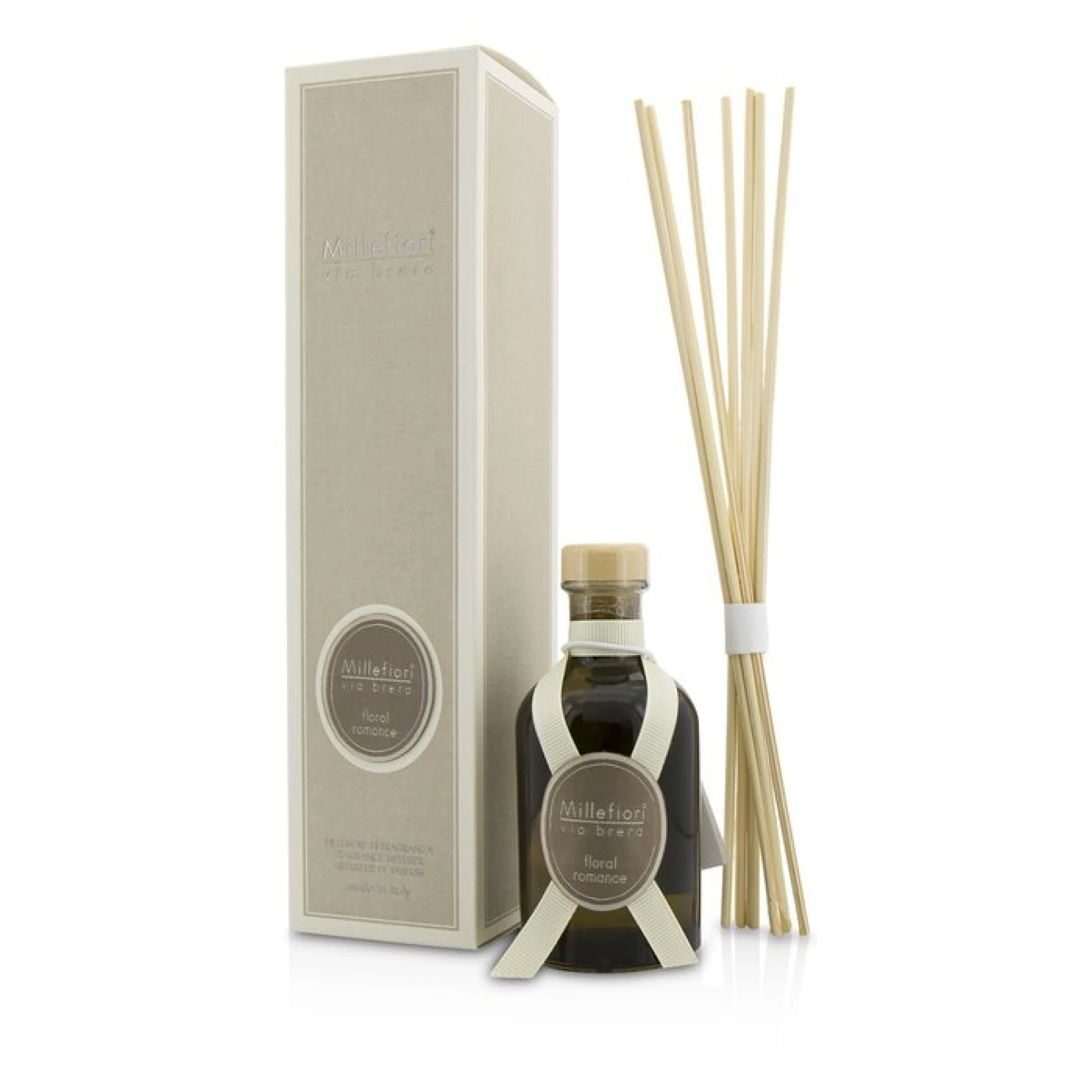Millefiori Via Brera Fragrance Diffuser - Floral Romance 100ml