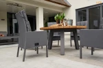 TEXAS DINNING ROUND ROBUST TEAK