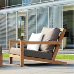 BLOCK TEAK LOUNGE SET