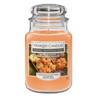 HI LARGE JAR PUMPKIN HARVEST