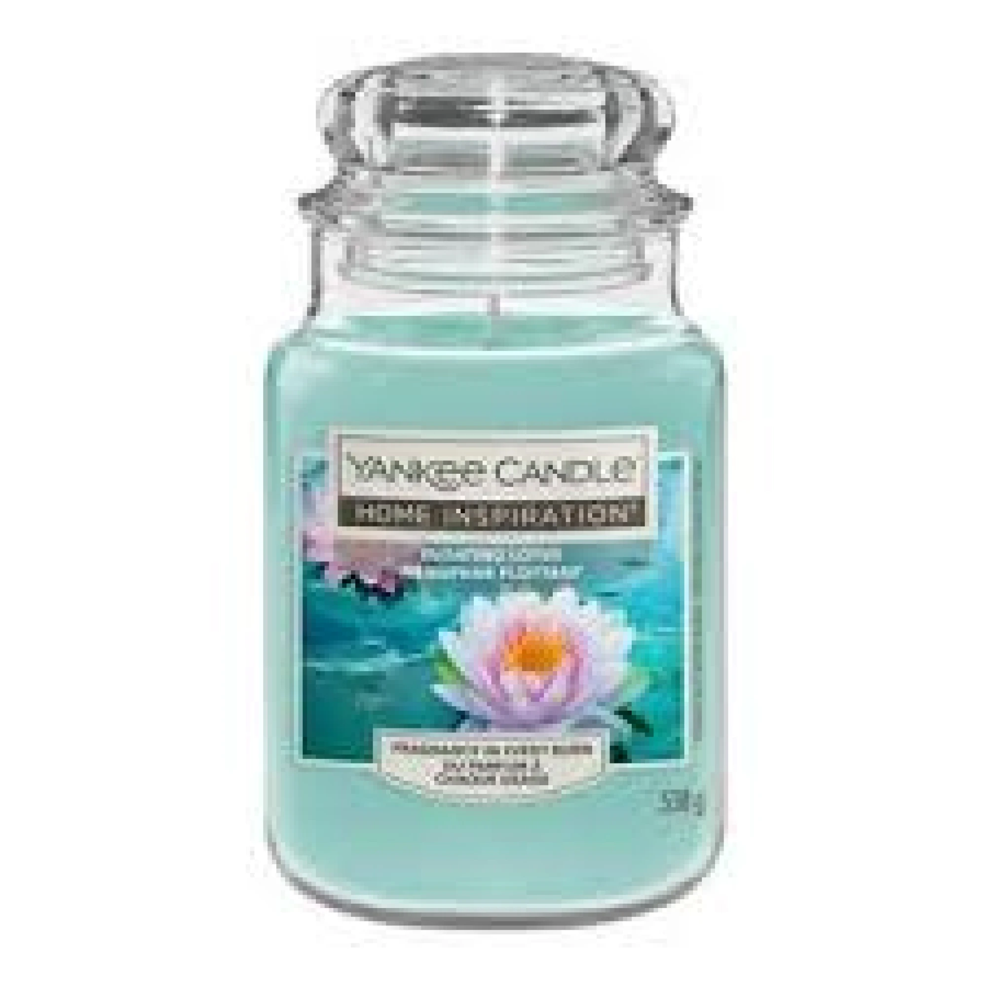 HI LARGE JAR FLOATING LOTUS