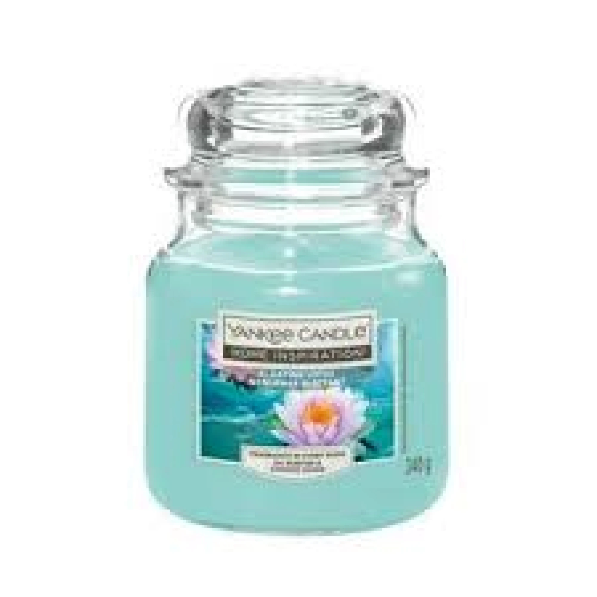 HI MEDIUM JAR FLOATING LOTUS