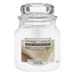 HI SMALL JAR WHITE LINEN AND LACE