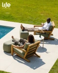 BLOCK TEAK LOUNGE SET