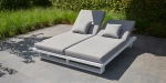 Sun lounger Fitz Roy 2-person - adjustable