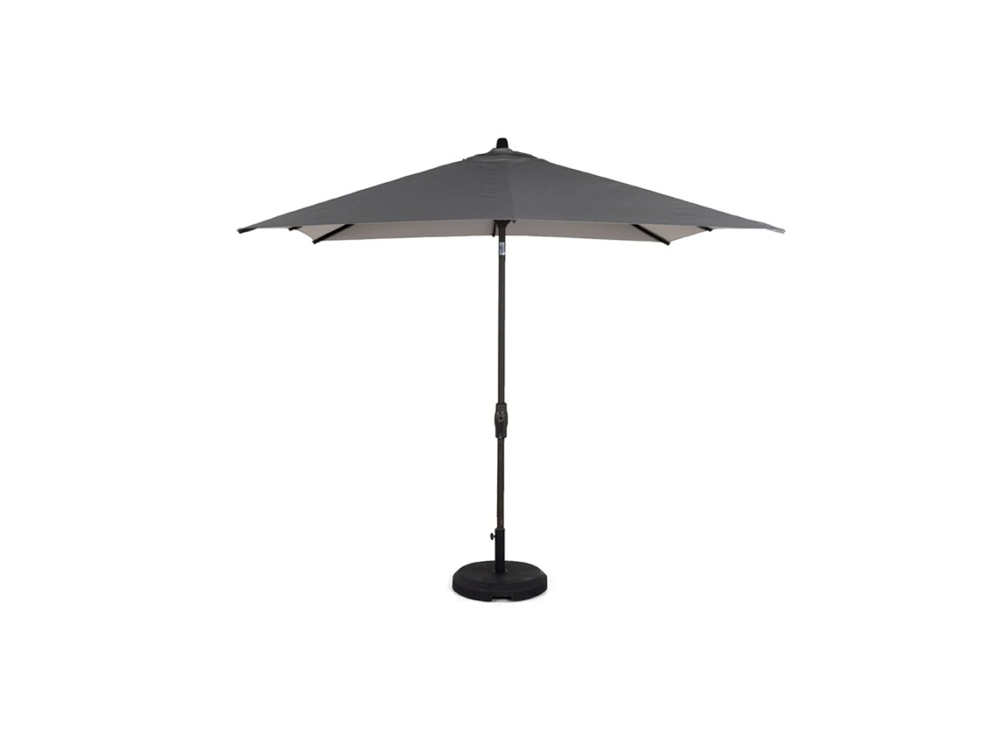 Havana square Center pole 250x250cm Aluminium | Incl. parasol base and cover