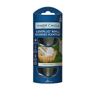 YANKEE CANDLE SCENT PLUG REFILL CLEAN COTTON