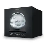 Earth Storm Glass
