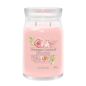 YC SIGNATURE LARGE JAR FRESH CUT ROSES