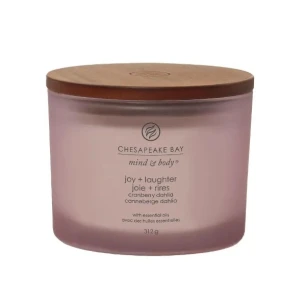 CBC 3-WICK JAR JOY & LAUGHTER