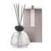 MARBLE GLASS DIFFUSER CLEAR WITH BLACK CAP