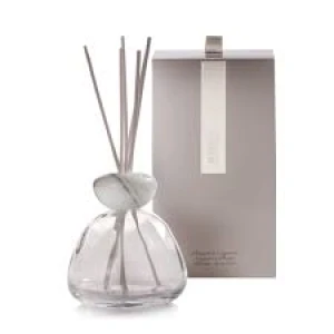 MARBLE GLASS DIFFUSER CLEAR WITH WHITE CAP 