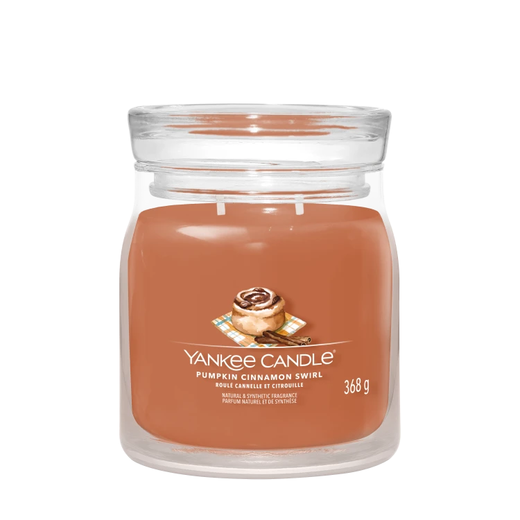YC SIGNATURE MEDIUM JAR PUMPKIN CINNAMON SWIRL