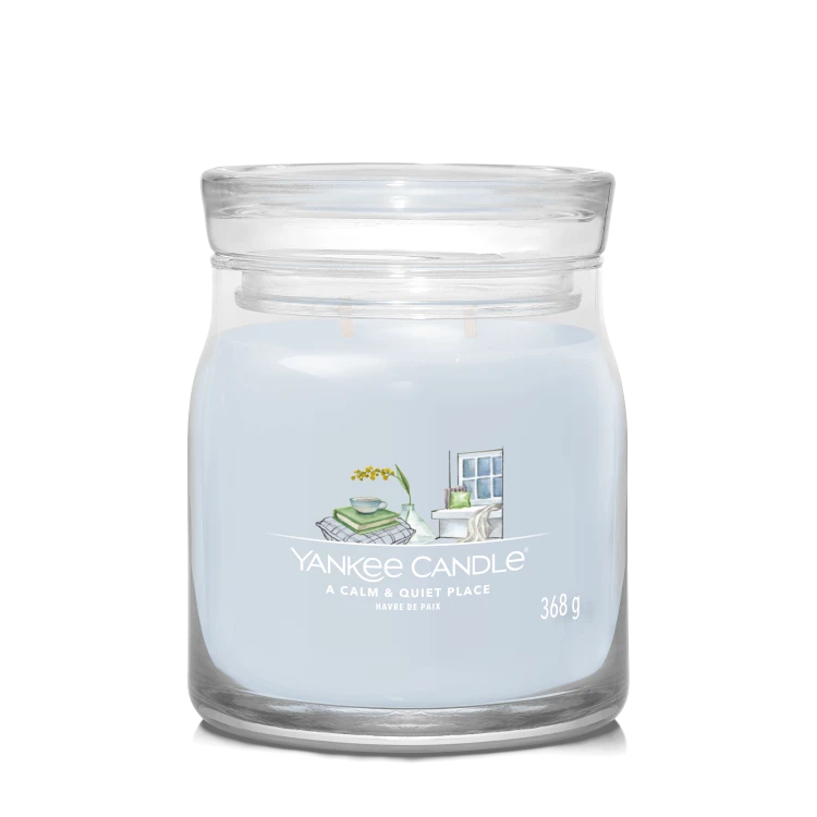 YC SIGNATURE MEDIUM JAR A CALM & QUIET PLACE
